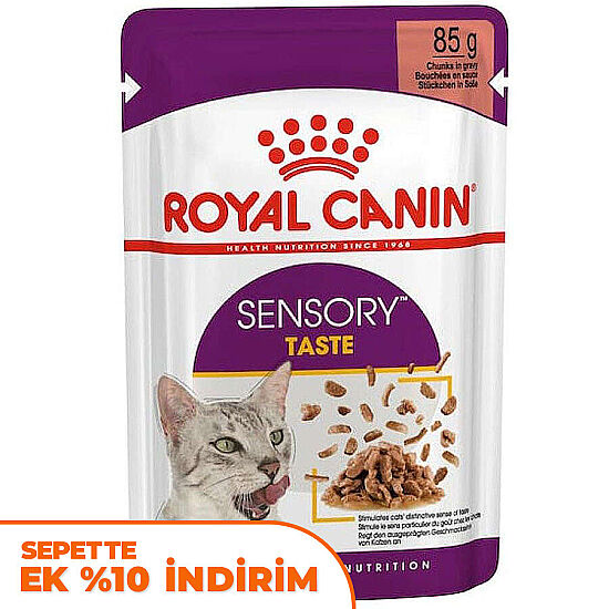Royal Canin Sensory Taste Pouch Yaş Kedi Maması 85 Gr - 1