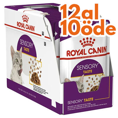 Royal Canin Sensory Taste Pouch Yaş Kedi Maması 85 Gr - BOX - 12 Al 10 Öde