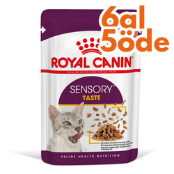 Royal Canin - Royal Canin Sensory Taste Pouch Yaş Kedi Maması 85 Gr - 6 Al 5 Öde