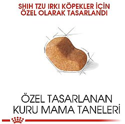 Royal Canin Shih Tzu Adult Yetişkin Köpek Irk Maması 1,5 Kg + Temizlik Mendili - 3