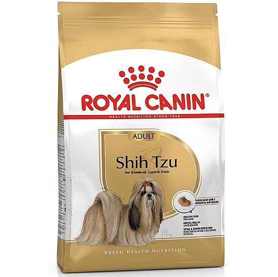 Royal Canin Shih Tzu Adult Yetişkin Köpek Irk Maması 1,5 Kg + Temizlik Mendili - 1