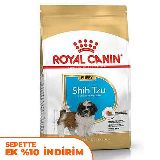 Royal Canin Shih Tzu Puppy Yavru Köpek Irk Maması 1,5 Kg + Temizlik Mendili - 1