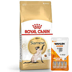 Royal Canin Siamese Siyam Kedilerine Özel Mama 2 Kg + 1 Paket Wahlen Multivitamin 4x15 Gr - Royal Canin