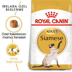Royal Canin - Royal Canin Siamese Siyam Kedilerine Özel Mama 2 Kg + Temizlik Mendili