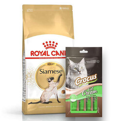Royal Canin - Royal Canin Siamese Siyam Kedilerine Özel Mama 2 Kg + Crocus Cream Ödül 4x15 Gr