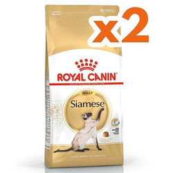 Royal Canin Siamese Siyam Kedilerine Özel Mama 2 Kg x 2 Adet + Bez Çanta - Thumbnail