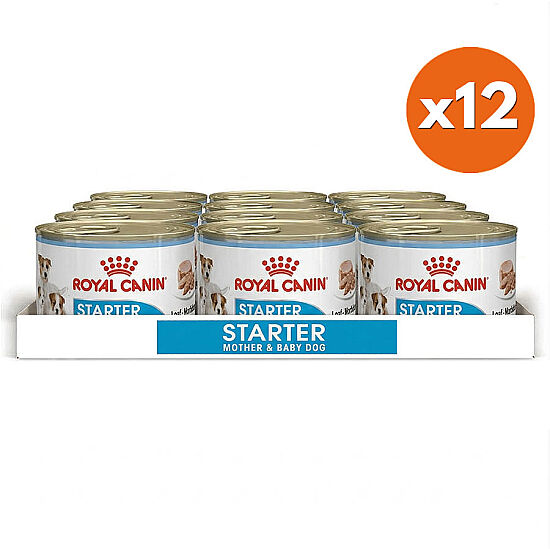 Royal Canin Starter Mousse Anne ve Yavruları İçin Köpek Konservesi 195 Gr x 12 Adet - 1
