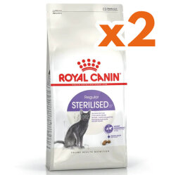 Royal Canin Sterilised Kısırlaştırılmış Kedi Maması 15 Kg x 2 Adet + Temizlik Mendili - Royal Canin