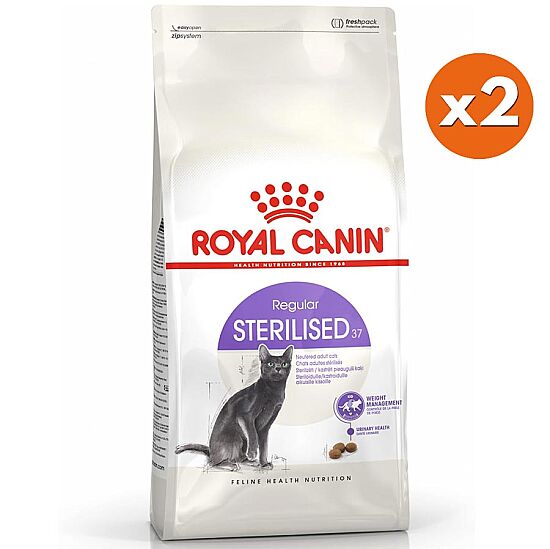Royal Canin Sterilised Kısırlaştırılmış Kedi Maması 15 Kg x 2 Adet + 30 Adet Wooc Lolipop Ödül - 2