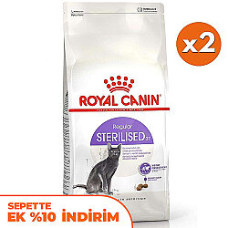 Royal Canin Sterilised Kısırlaştırılmış Kedi Maması 15 Kg x 2 Adet + Temizlik Mendili - Royal Canin