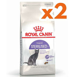 Royal Canin Sterilised Kısırlaştırılmış Kedi Maması 15 Kg x 2 Adet + 2 Adet 10Lu Lolipop Kedi Ödülü - Thumbnail