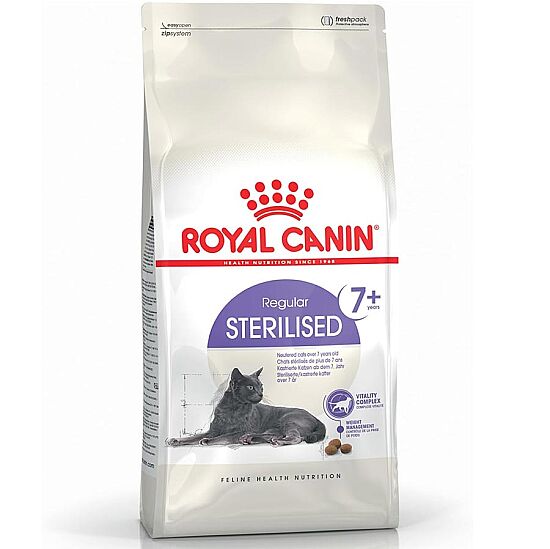 Royal Canin Sterilised +7 Kısırlaştırılmış Yaşlı Kedi Maması 1,5 Kg x 2 Adet + 10 Adet Wooc Lolipop Ödül - 3