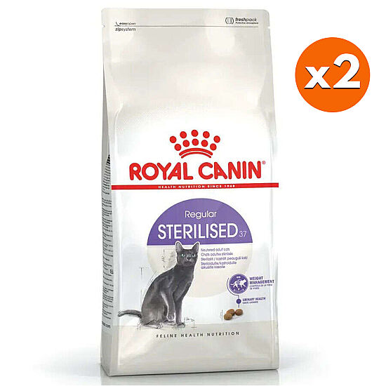 Royal Canin Sterilised Kısırlaştırılmış Kedi Maması 10 Kg x 2 Adet + 30 Adet Wooc Lolipop Ödül - 2
