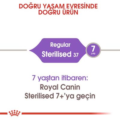 Royal Canin Sterilised Kısırlaştırılmış Kedi Maması 8+2 Kg (Toplam 10 Kg) + 15 Adet Wooc Lolipop Ödül - 5