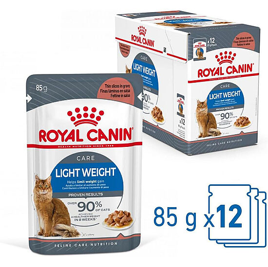 Royal Canin BOX Pouch Light Weight Diyet Yaş Kedi Maması 85 Gr x 12 Adet - 2