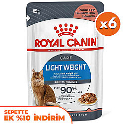 Royal Canin Pouch Light Weight Diyet Yaş Kedi Maması 85 Gr x 6 Adet - Royal Canin