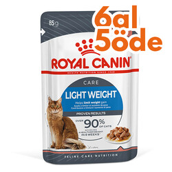 Royal Canin - Royal Canin Pouch Light Weight Diyet Yaş Kedi Maması 85 Gr - 6 Al 5 Öde