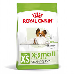 Royal Canin X-Small Ageing 12 Yaş Üzeri Yaşlı Köpek Maması 1,5 Kg + Temizlik Mendili - Royal Canin