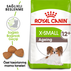Royal Canin - Royal Canin X-Small Ageing 12 Yaş Üzeri Yaşlı Köpek Maması 1.5 Kg + Temizlik Mendili