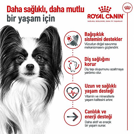 Royal Canin X-Small Ageing 12 Yaş Üzeri Yaşlı Köpek Maması 1.5 Kg x 2 Adet + Temizlik Mendili - 3
