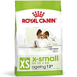 Royal Canin X-Small Ageing 12 Yaş Üzeri Yaşlı Köpek Maması 1.5 Kg x 2 Adet + Temizlik Mendili - 2