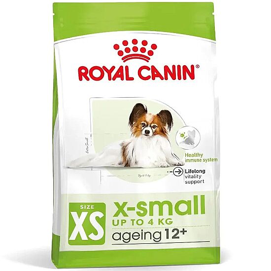 Royal Canin X-Small Ageing 12 Yaş Üzeri Yaşlı Köpek Maması 1.5 Kg x 2 Adet + Temizlik Mendili - 2