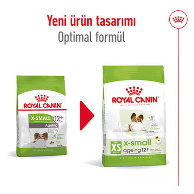 Royal Canin X-Small Ageing 12 Yaş Üzeri Yaşlı Köpek Maması 1.5 Kg x 2 Adet + Temizlik Mendili - 2