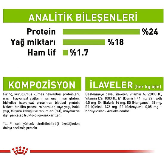Royal Canin X-Small Küçük Irk Köpek Maması 1,5 Kg + Temizlik Mendili - 5