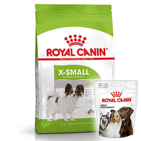 Royal Canin X-Small Küçük Irk Köpek Maması 3 Kg + Royal Canin Köpek Ödülü - 1