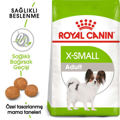 Royal Canin X-Small Küçük Irk Köpek Maması 3 Kg + Bez Çanta