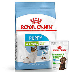 Royal Canin X-Small Puppy Küçük Irk Yavru Köpek Maması 1,5 Kg + Royal Canin Yavru Köpek Ödülü - Royal Canin