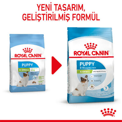 Royal Canin X-Small Puppy Küçük Irk Yavru Köpek Maması 1,5 Kg + Bez Çanta