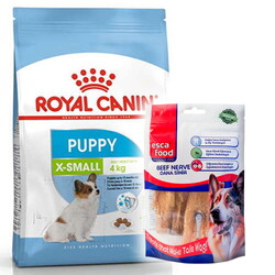 Royal Canin - Royal Canin X-Small Puppy Küçük Irk Yavru Köpek Maması 1,5 Kg + Esca Food Köpek Ödülü