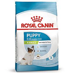 Royal Canin X-Small Puppy Küçük Irk Yavru Köpek Maması 3 Kg + Temizlik Mendili - Royal Canin