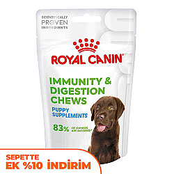 Royal Canin Chews Yavru Köpekler İçin Bağışıklık ve Sindirim Sistemi Destekleyici Ödül Maması 100 Gr - Royal Canin