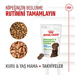 Royal Canin Chews Yavru Köpekler İçin Bağışıklık ve Sindirim Sistemi Destekleyici Ödül Maması 100 Gr - 5