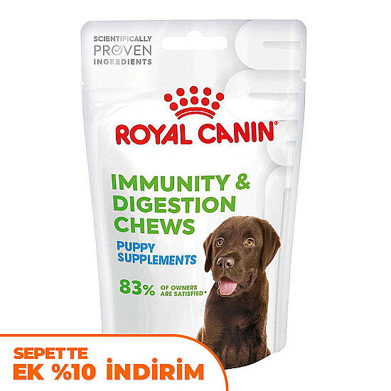 Royal Canin Chews Yavru Köpekler İçin Bağışıklık ve Sindirim Sistemi Destekleyici Ödül Maması 100 Gr - 1