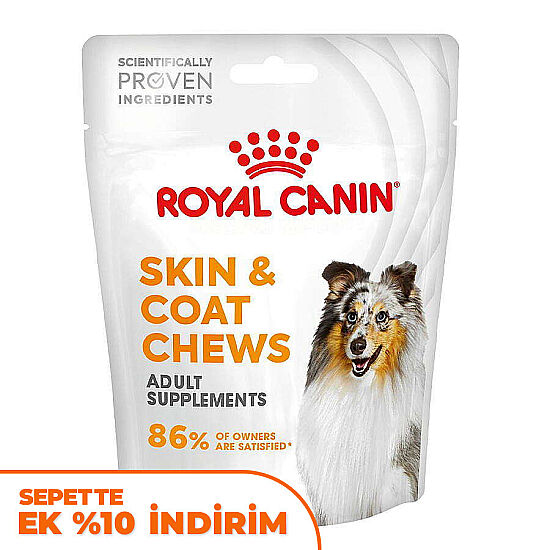 Royal Canin Chews Yetişkin Köpekler İçin Deri ve Tüy Sağlığını Destekleyici Ödül Maması 240 Gr - 1