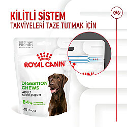 Royal Canin Chews Yetişkin Köpekler İçin Sindirim Sistemi Destekleyici Ödül Maması 160 Gr - 7