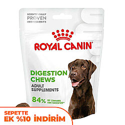 Royal Canin Chews Yetişkin Köpekler İçin Sindirim Sistemi Destekleyici Ödül Maması 160 Gr - Royal Canin