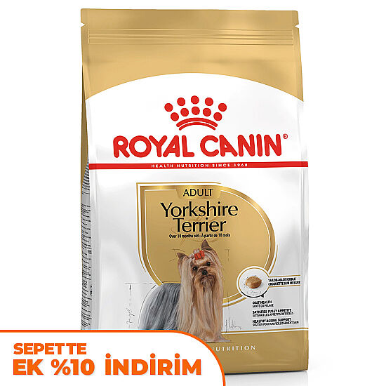 Royal Canin Yorkshire Terrier Köpek Maması 1,5 Kg + Temizlik Mendili - 1