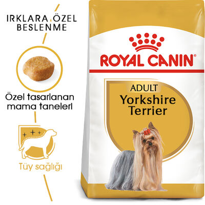 Royal Canin Yorkshire Terrier Köpek Maması 1,5 Kg + Temizlik Mendili