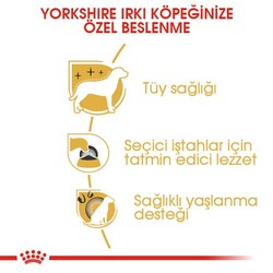Royal Canin Yorkshire Terrier Köpek Maması 1,5 Kg x 2 Adet + Temizlik Mendili - 3