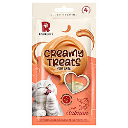 Royal Pet Somonlu Kedi Ödül Kreması 4 x 14 Gr (Toplam 56 Gr) - Royal Pet