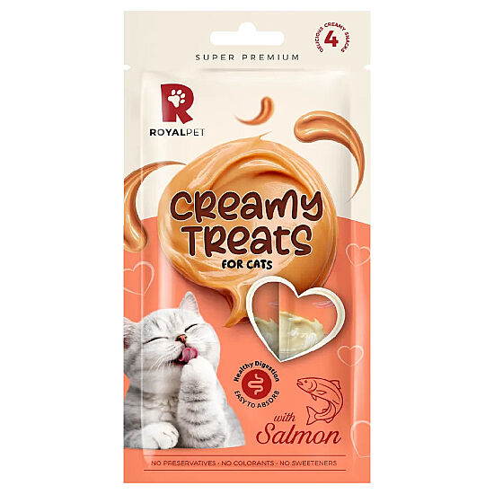 Royal Pet Somonlu Kedi Ödül Kreması 4 x 14 Gr (Toplam 56 Gr) - 1
