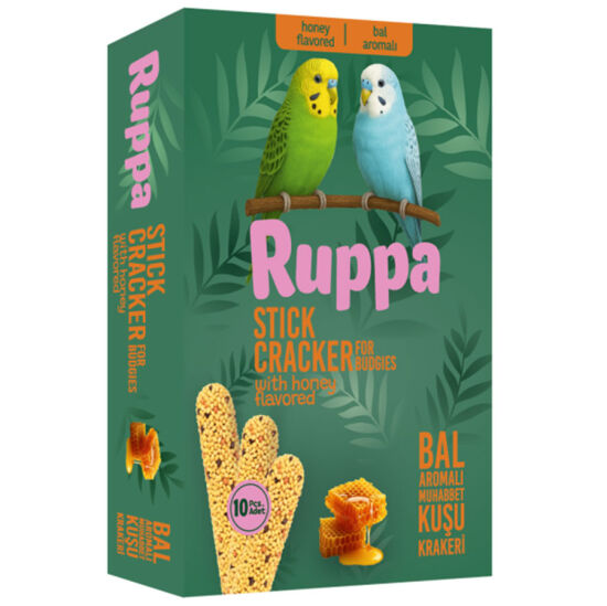 Ruppa Bal Aromalı Muhabbet Kuşu Krakeri 10 Lu Paket - 1