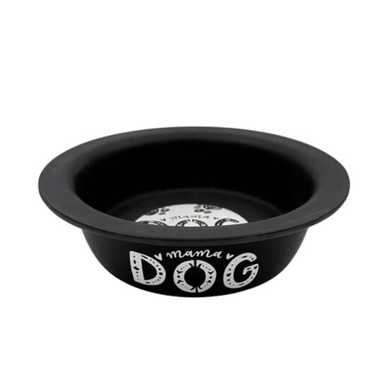 Sampaws Kedi ve Köpek Mama ve Su Kabı Siyah 520 ML - 1