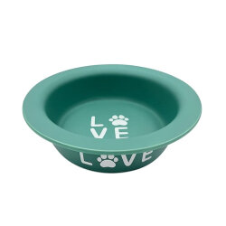 Sampaws Kedi ve Köpek Mama ve Su Kabı Yeşil 520 ML - Sampaws