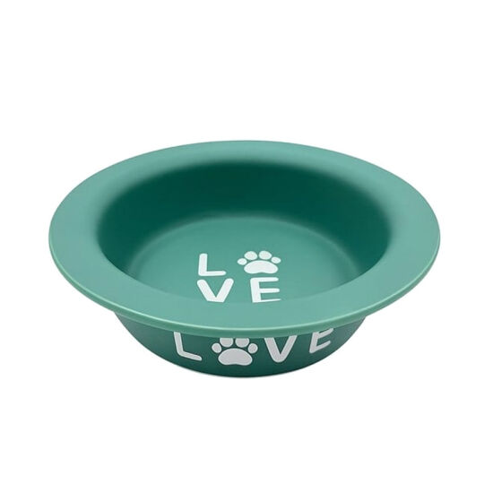 Sampaws Kedi ve Köpek Mama ve Su Kabı Yeşil 520 ML - 1