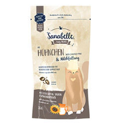 Sanabelle Crispies Tavuk Etli ve Sütlü Kedi Ödülü 55 Gr - Sanabelle